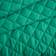 Dunelm Parker Bedspread Green (235x235cm)