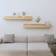 vidaXL Shelves 2 pcs 80 x 12 x 9 cm Solid Wood Pine Wall Shelf