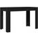 vidaXL Black Oak 120 x 60 x 76 cm Dining Table