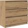 vidaXL Artisan Eik 80 x 35 x 76 cm Konstruert Tre Skjenk 80x76cm