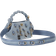 Ganni Bou Bag Mini Washed Denim Charms - Faded Denim