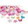 Colorations Shiny Fabric Shapes 500pcs