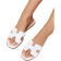 Shein All Time Bestseller Womens White Flat Sandal