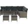 Juskys Manacor - Heather Grey Outdoor Lounge Set