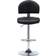 The Living Store Barhocker Schwarz Kunstleder Barhocker 119cm