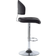The Living Store Barhocker Schwarz Kunstleder Barhocker 119cm