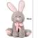 Living and Home 90cm High Big Giant Stuffed Bunny Toy Cute Dolls Grey One Size
