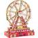 Dkd Home Decor Weihnachtskugel Wasserrad Rot 38 x 17 x 49 cm Weihnachtsschmuck 49cm