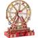 Dkd Home Decor Bauble Water Wheel Red Multicolour Resin Christmas 38 x 17 x 49 cm Decoration 49cm