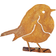 Shein pc Rusty Metal Robin