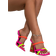 Shein Womens High Heel Mules Sandals With MultiColored Decorative Pyramid Heels Gorgeous Party High Heel Slippers