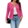 Shein Plus Womens Solid Color Simple Daily Long Sleeve Cardigan