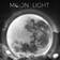 NYSC Moon Wall Lamp Black Modern LED Dimble Wall Sconces With Remote Control Väggarmatur ∅ 50cm