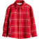 H&M Boys Red Cotton flannel shirt 5-6Y