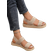 Shein Womens Flat Outdoor Fashionable Lightweight Sandals For Beach Comfort With Woven Jute Texture