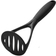 Dunelm Spectrum Silicone Black Potato Masher 27cm