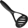 Dunelm Spectrum Silicone Black Potato Masher 27cm