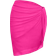 Shein Sommer Strand Damen Einfarbiges Cover-Up mit schlichtem Rüschen-Design