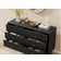 MAISONARIA 6 Double Dresser Chest of Drawer 47.2x30.7"
