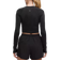 Lululemon Swiftly Tech Cropped Long-Sleeve Shirt 2.0 Black/Black