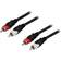 Deltaco Double shielded 2RCA - 2RCA
