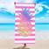 Shein pc Large Beach Super Fine Fiber Beach Bath Towel Pink (149.9x73.7cm)