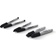 Sharpie 6pk Permanent Markers Ultra Fine/Fine/Chisel Tip Black
