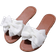 Shein Summer New Fashion Bowknot Beach Slippers For Women SoftSole
