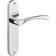 Designer Levers Marvel Latch Door Handle Polished Chrome Pack 120x40mm