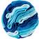 Blue 7.8 In Pet Sniff Balls Soft Creative Portable Slow Food Training Dog Toys