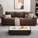Ebern Designs Kuzucuk 90" Velvet Sofa 90" 3 Seater