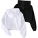 Shein Tween Girl Loose Casual Buy Get Black Hooded Zipper Fleece Sweatshirts Warm