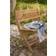 FDB Møbler M24 Lilleø Balcony Stainless Steel Garden Bench
