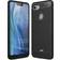 Saii Børstet Google Pixel 3 XL TPU Cover Karbonfiber Sort