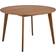 GiGa Roxby Ø105 cm Valnøttfiner Spisebord 105cm