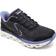 Skechers Women's Slip-Ins: Glide-Step Sole Sneaker Black/Blue Textile/Synthetic Vegan