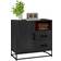 Homcom Cupboard with Adjustable Shelf 2 Drawers Storage Cabinet 80x78cm