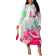 Shein Plus Size Women Floral Print Blouse & Skirt Suit