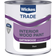 Wickes Trade Satin Metal Wood Paint Black 1L