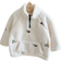 Shein Infant Girls Floral Embroidered Fleece ZipUp Jacket With Stand Collar Warm Winter Outerwear