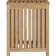 vidaXL Solid Teak Wash Bin Laundry Sorter