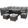 Birchtree 7 Patio - Brown Outdoor Lounge Set, 1 Table incl. 3 Sofas