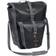 Vaude Bakre cykelväska PLUS – set med – PVC-fri presenning cykelväskor – vattentäta bagageväskor med framficka och liter total förvaringsvolym svart SE, x x cm