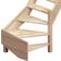 Dolle Raumspartreppe Brest Eiche 1/4gewendelt unten rechts 0781602893