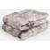 OHS Ultra Soft Marble Print Throw - Blankets Grey (150x120cm)