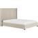 Flair Tiggy Double Beige Ottoman with Winged Headboard 145x206cm