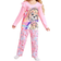 Shein pcs Young Girls Flower Dog Print Casual Loose Long Sleeve Top And Pants Pajama Set