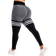 Shein Plus Seamless Bodycon Striped Leggings Suitable For Yoga And Daily Outdoor Activities