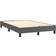 vidaXL mit Matratze 120x200 cm Grau Rahmenbett 120x203cm