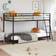 Mainstays Convertible Twin Over Twin Metal Pink Bunk Bed